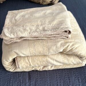 Ralph Lauren Marrakesh Jacquard Full / Queen Duvet Cover with 2 Std Shams